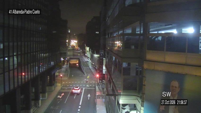 Tráfico en Las Palmas de Gran Canaria: imagen en directo de la cámara «Albareda y Padre Cueto»